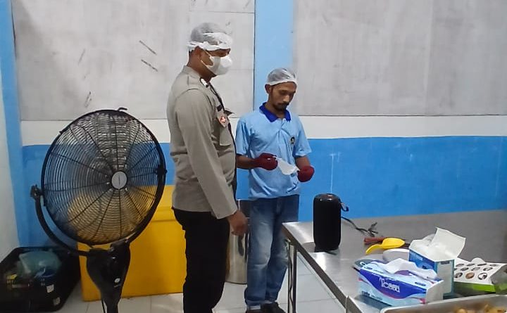 Polsek Teunom Laksanakan Sambang dan Pengawasan Dapur SPPG untuk Mendukung Program Makan Bergizi Gratis