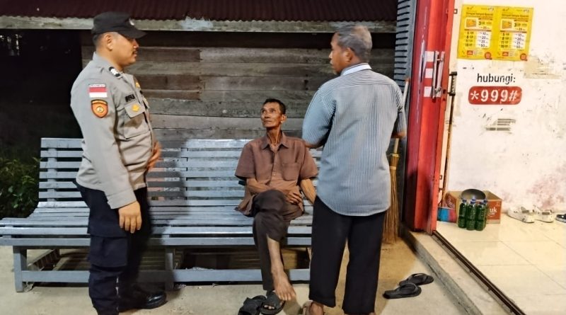 Personel Polsek Setia Bakti Intensifkan Patroli Harkamtibmas untuk Ciptakan Situasi Aman dan Kondusif