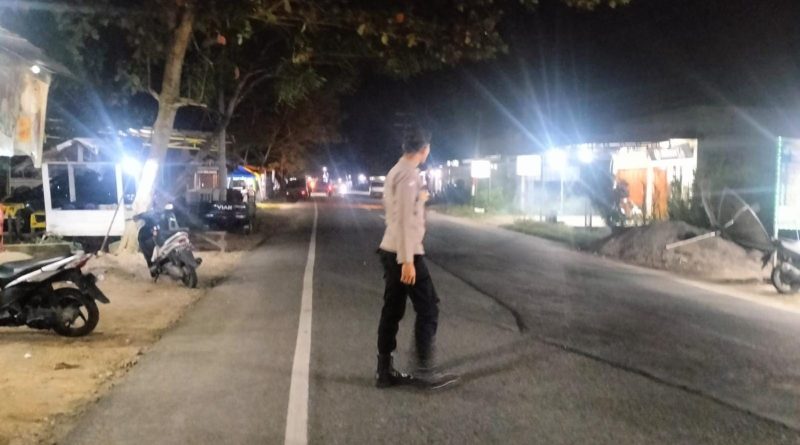 Personel Polsek Panga Laksanakan Patroli Harkamtibmas untuk Jaga Keamanan dan Ketertiban Masyarakat