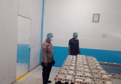 Polsek Panga Laksanakan Sambang dan Pengawasan Dapur SPPG, Dukung Kelancaran Program Makan Bergizi Gratis