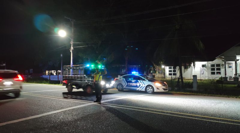 Satlantas Polres Aceh Jaya Gelar Patroli Malam, Antisipasi Pelanggaran dan Kecelakaan Lalu Lintas