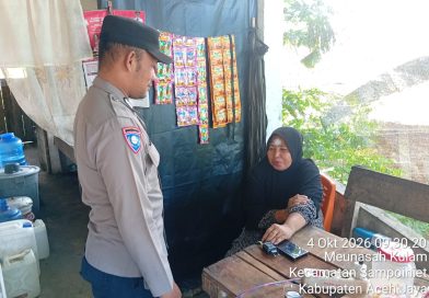 Polsek Sampoiniet Intensifkan Patroli Kamtibmas, Sasar Daerah Rawan hingga Tempat Keramaian