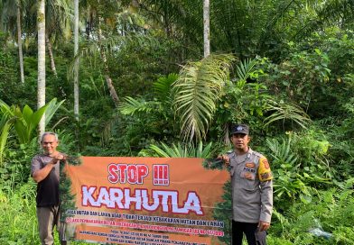 Polsek Krueng Sabee Gencarkan Patroli Karhutla, Pantau Wilayah Rawan dan Hotspot